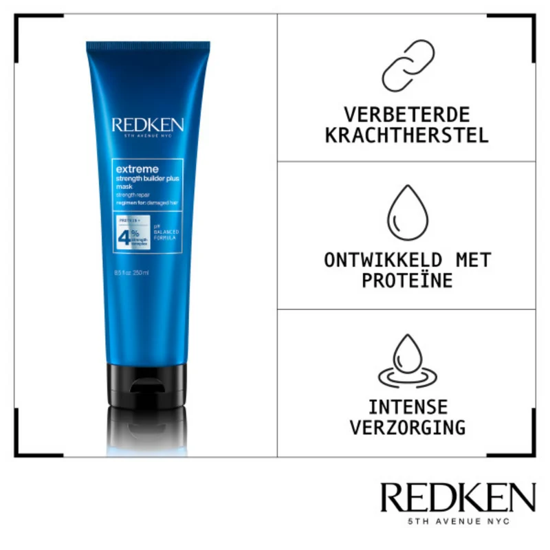 Redken Extreme Stärke Builder Plus Haarmaske für geschädigtes Haar 250ml