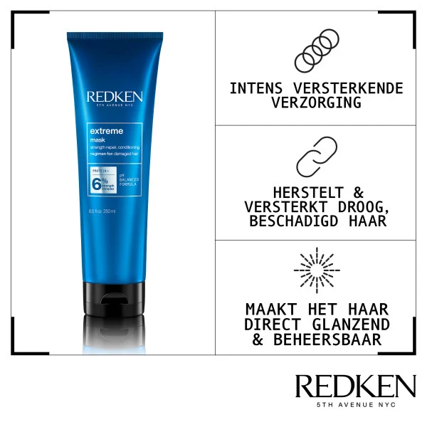 Redken Extreme Hair Mask für geschädigtes und brüchiges Haar 250ml