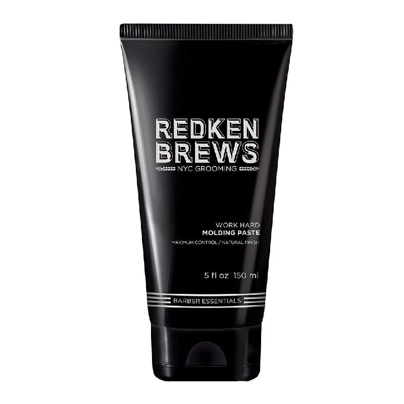 Redken Brews Work Hard Molding Paste für einen natürlichen Look 150ML