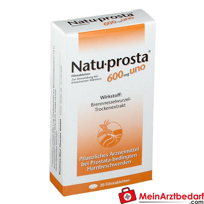 Rodisma-Med Natuprosta 600 mg uno Brennnesselwurzel-Trockenextrakt Filmtabletten, 100 St.