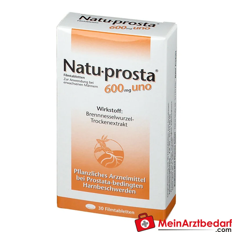 Rodisma-Med Natuprosta 600 mg uno Brennnesselwurzel-Trockenextrakt Filmtabletten, 100 St.