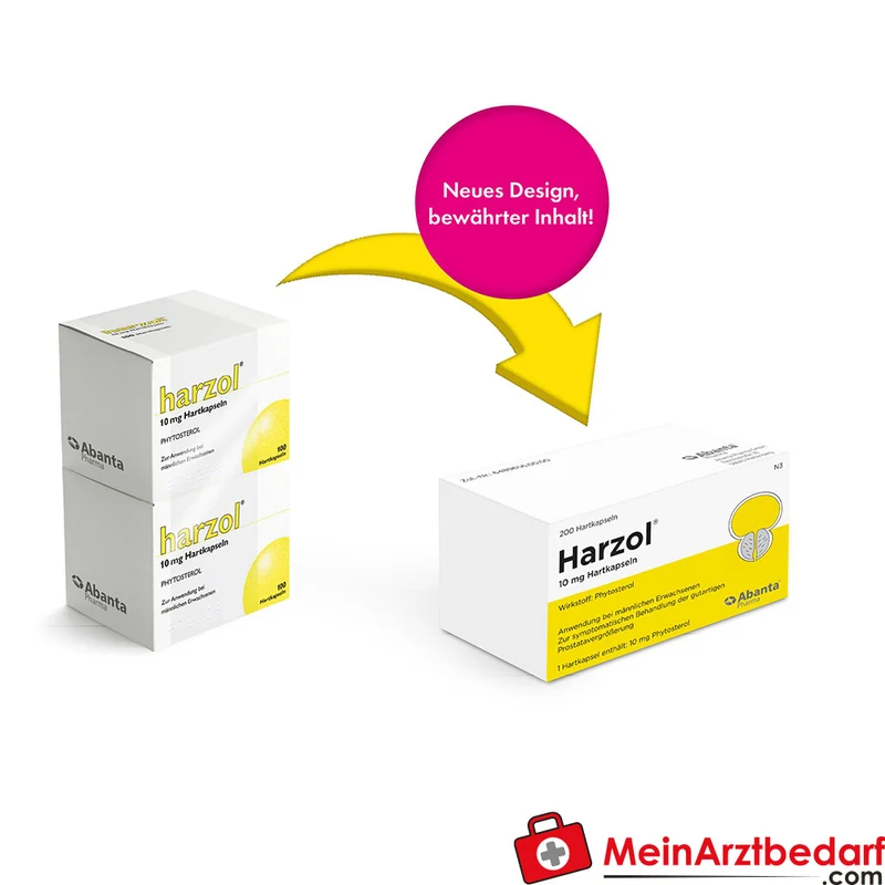 Abanta Pharma Harzol Phytosterol Hartkapseln, 100 St.