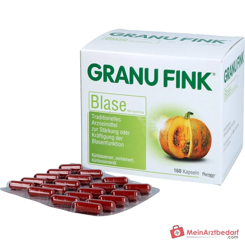 Granu Fink Blase Kürbissamen / Kürbissamenöl Hartkapseln, 100 St.