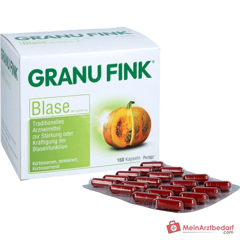 Granu Fink Blase Kürbissamen / Kürbissamenöl Hartkapseln, 100 St.
