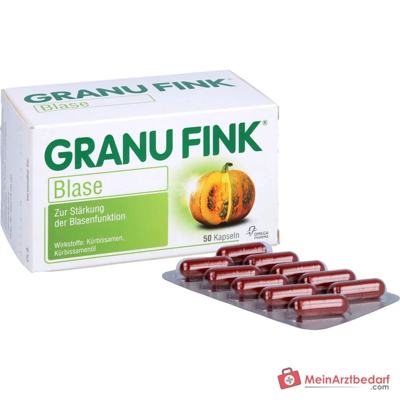 Granu Fink Blase Kürbissamen / Kürbissamenöl Hartkapseln, 100 St.