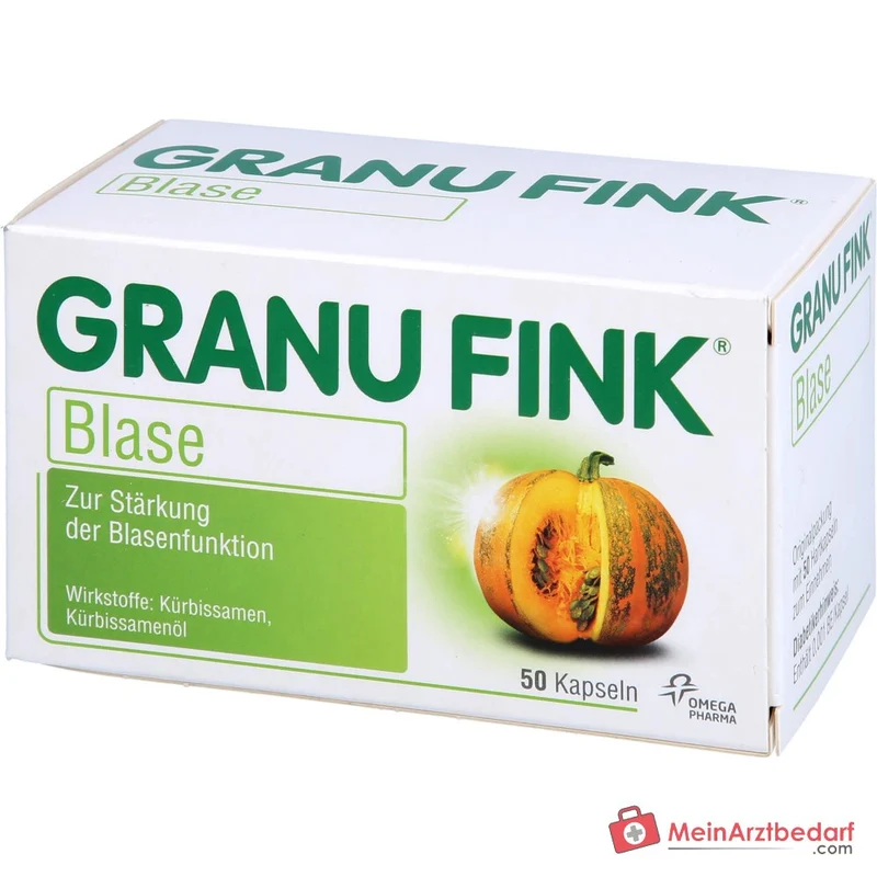 Granu Fink Blase Kürbissamen / Kürbissamenöl Hartkapseln, 100 St.