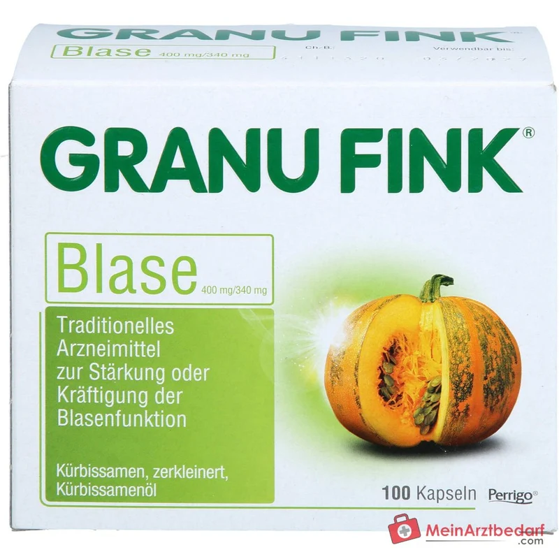 Granu Fink Blase Kürbissamen / Kürbissamenöl Hartkapseln, 100 St.