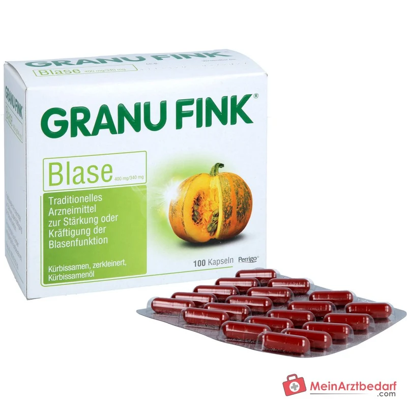 Granu Fink Blase Kürbissamen / Kürbissamenöl Hartkapseln, 100 St.
