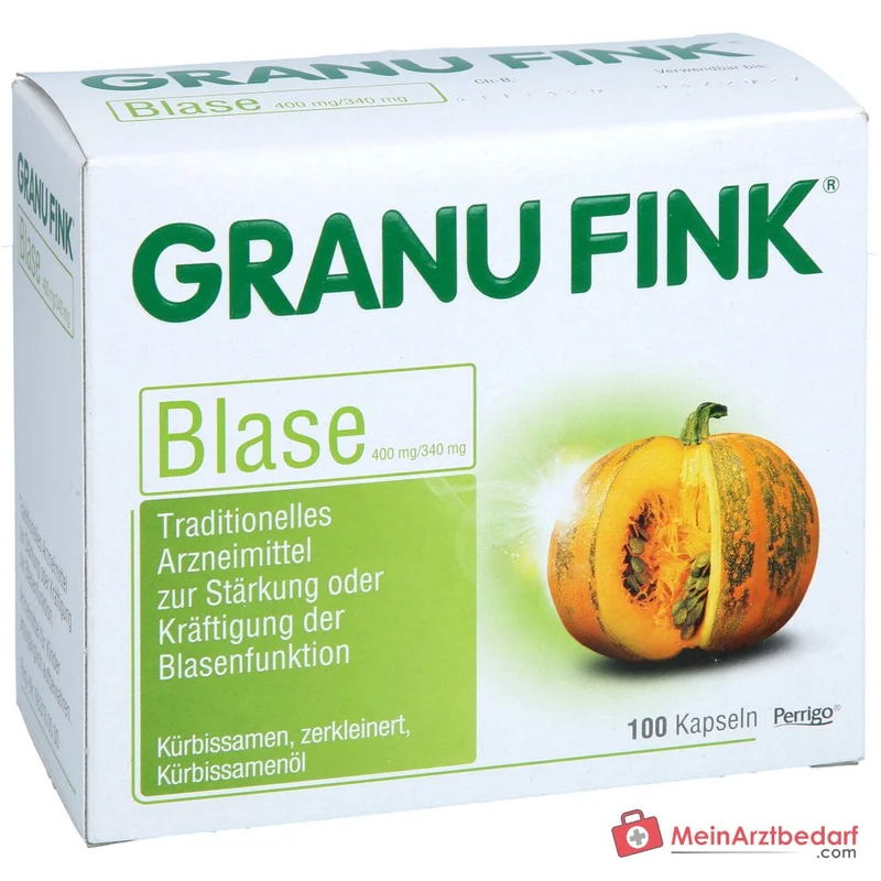 Granu Fink Blase Kürbissamen / Kürbissamenöl Hartkapseln, 100 St.