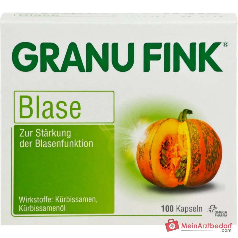 Granu Fink Blase Kürbissamen / Kürbissamenöl Hartkapseln, 100 St.