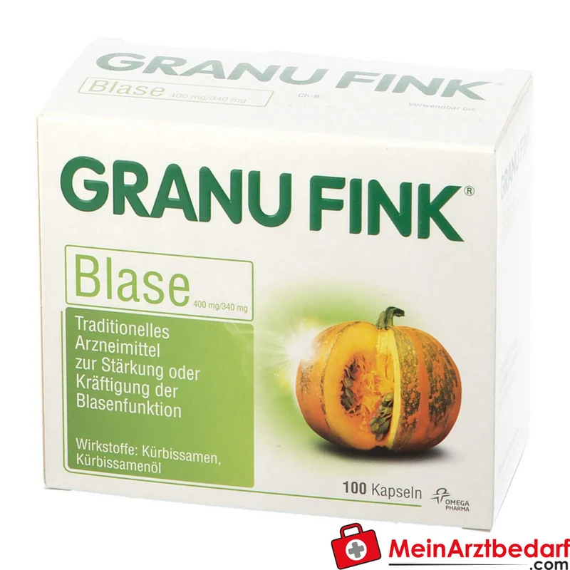 Granu Fink Blase Kürbissamen / Kürbissamenöl Hartkapseln, 100 St.