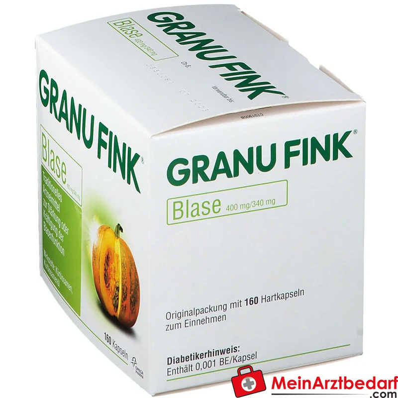 Granu Fink Blase Kürbissamen / Kürbissamenöl Hartkapseln, 100 St.