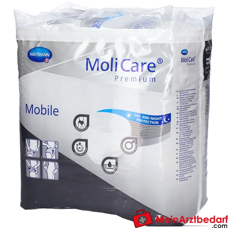 MoliCare Premium Mobile 10 Tropfen Windelhose Gr. XL (130–170 cm)