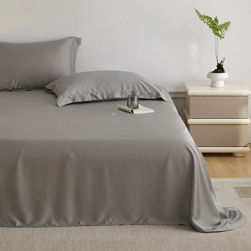 Premium Satin-Bettwäsche-Garnitur aus Mikrofaser mit seidig-glänzender Oberfläche