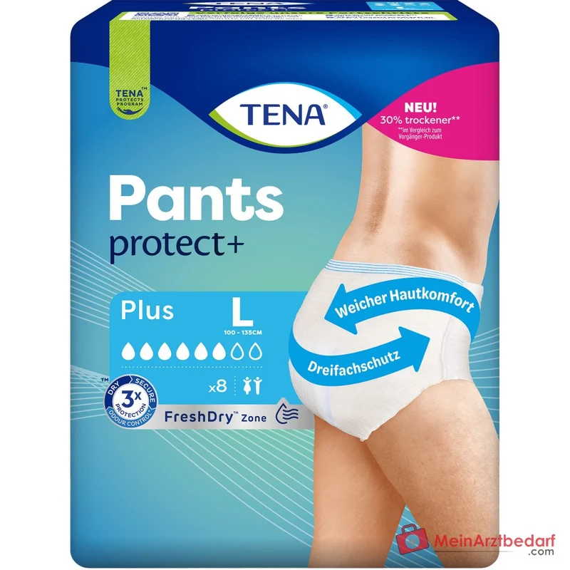 TENA Pants Plus ConfioFit L Einweghosen 32 Stück