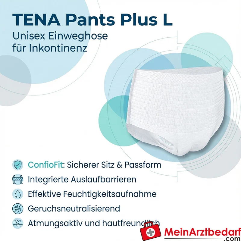 TENA Pants Plus ConfioFit L Einweghosen 32 Stück