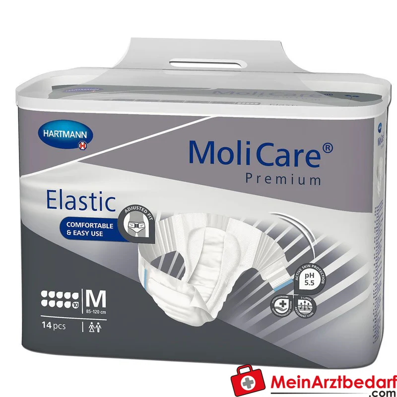 MoliCare Premium Elastic Inkontinenz-Slip 10 Tropfen Gr. M 56 Stück