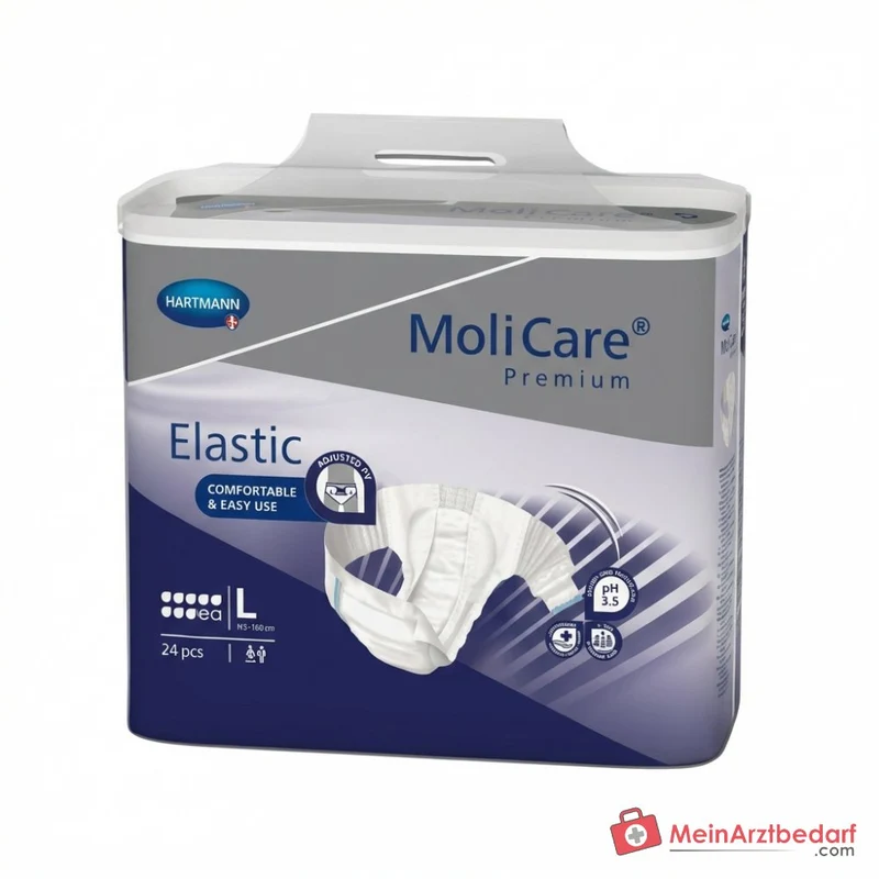 MOLICARE Premium Elastic 9 Tropfen Inkontinenzslip Gr. S (70-90 cm)