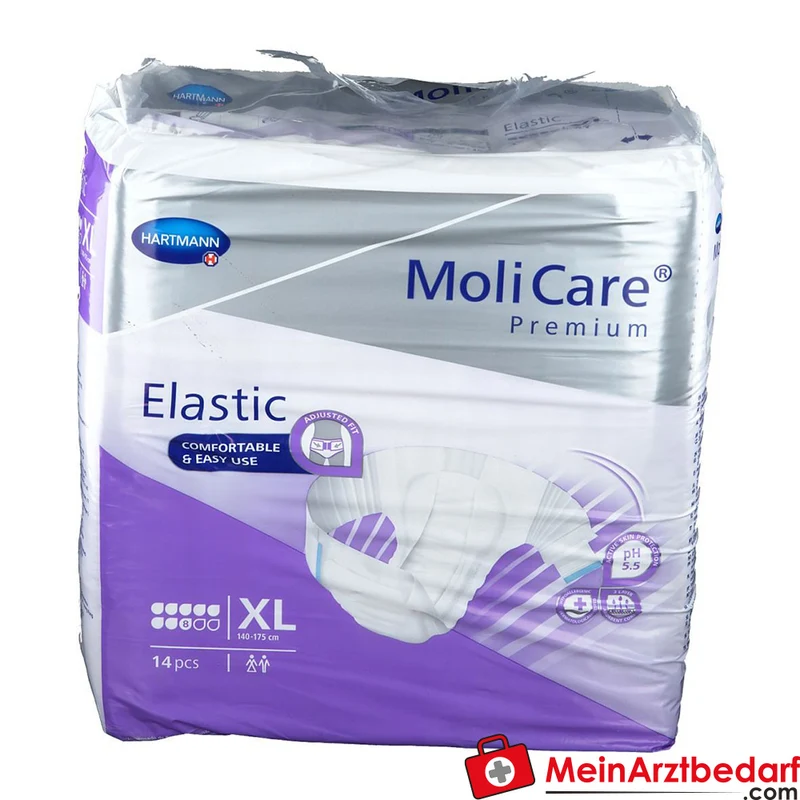 MoliCare Premium Elastic Inkontinenz-Slip 8 Tropfen Größe XL