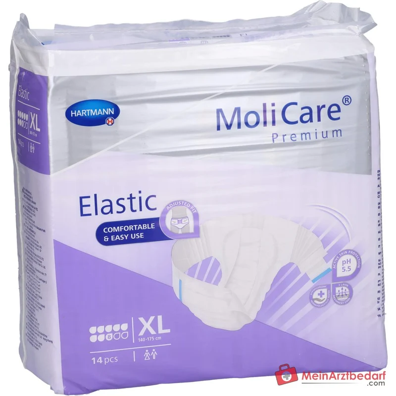 MoliCare Premium Elastic Inkontinenz-Slip 8 Tropfen Größe XL