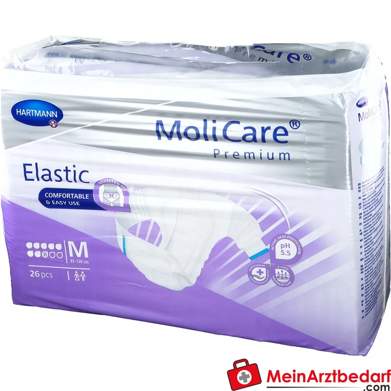 MoliCare Premium Elastic 8 Tropfen Inkontinenz-Slip Größe M
