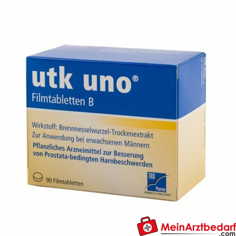 TAD Pharma utk uno Brennnesselwurzel-Trockenextrakt Filmtabletten, 120 St.