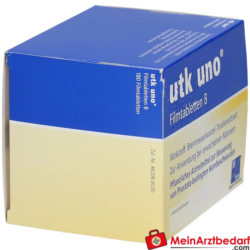 TAD Pharma utk uno Brennnesselwurzel-Trockenextrakt Filmtabletten, 120 St.