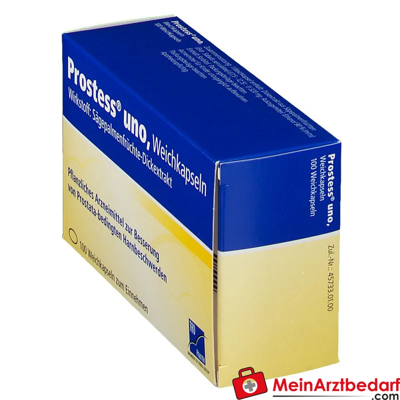 TAD Pharma Prostess uno Sägepalmenfrüchte-Dickextrakt Weichkapseln, 100 St.