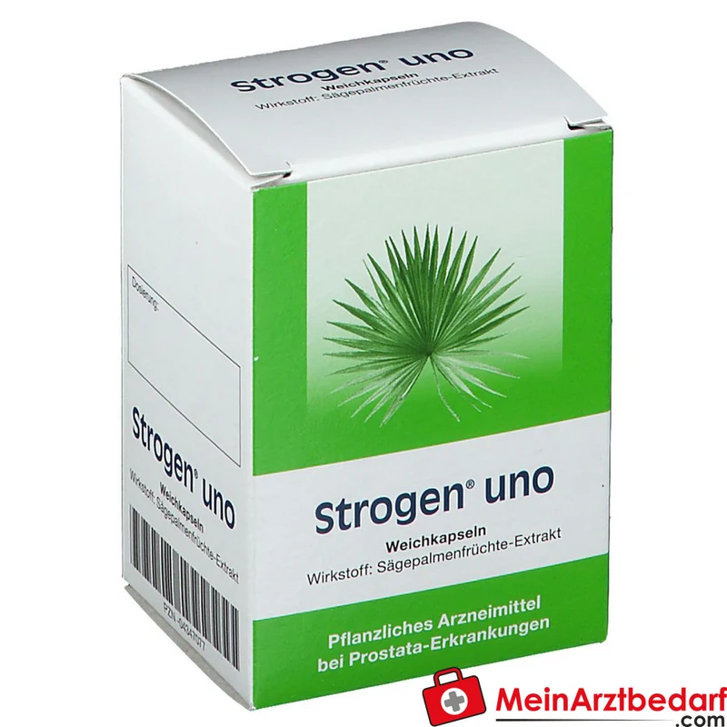 Strathmann Strogen uno Sägepalmenfrucht-Dickextrakt Weichkapseln, 60 St.