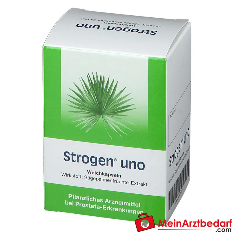 Strathmann Strogen uno Sägepalmenfrucht-Dickextrakt Weichkapseln, 60 St.