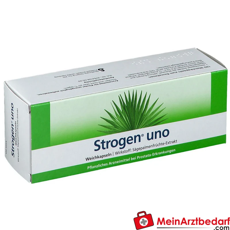 Strathmann Strogen uno Sägepalmenfrucht-Dickextrakt Weichkapseln, 60 St.