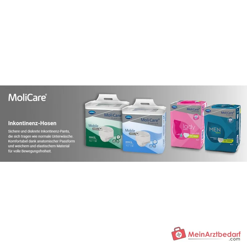 MoliCare Premium Mobile 8 Tropfen Einweghose XL, 56 St.