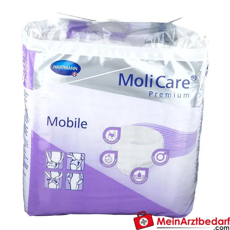 MoliCare Premium Mobile 8 Tropfen Einweghose XL, 56 St.