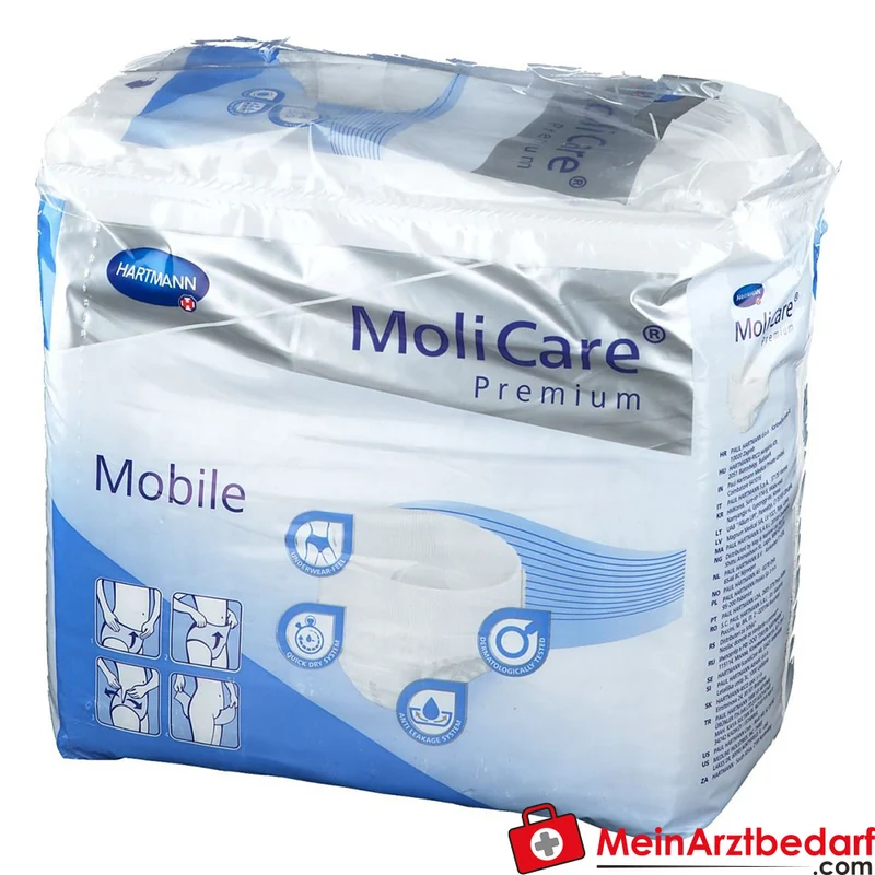 MoliCare Premium Mobile 6 Tropfen Einweg-Pull-Up-Unterwäsche Gr. S