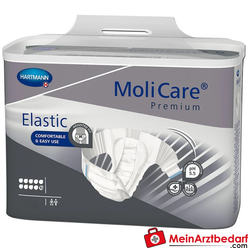 MoliCare Premium Elastic 10 Tropfen Inkontinenzpants Gr. S (70-90 cm)