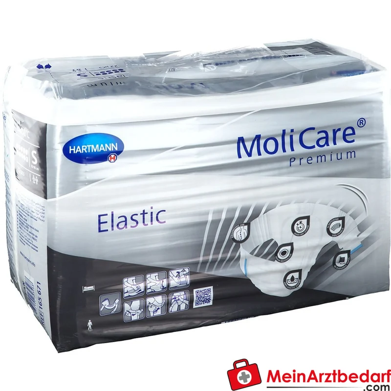 MoliCare Premium Elastic 10 Tropfen Inkontinenzpants Gr. S (70-90 cm)