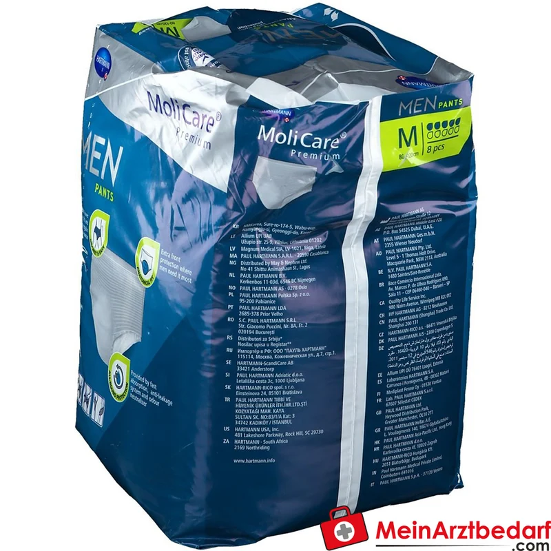 MoliCare Premium MEN Pants 5 Tropfen Inkontinenzhose Gr. M