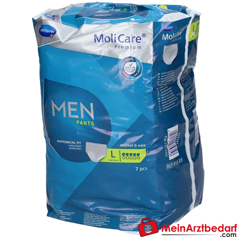 MoliCare Premium Men Pants 5 Tropfen Inkontinenzhose Gr. L