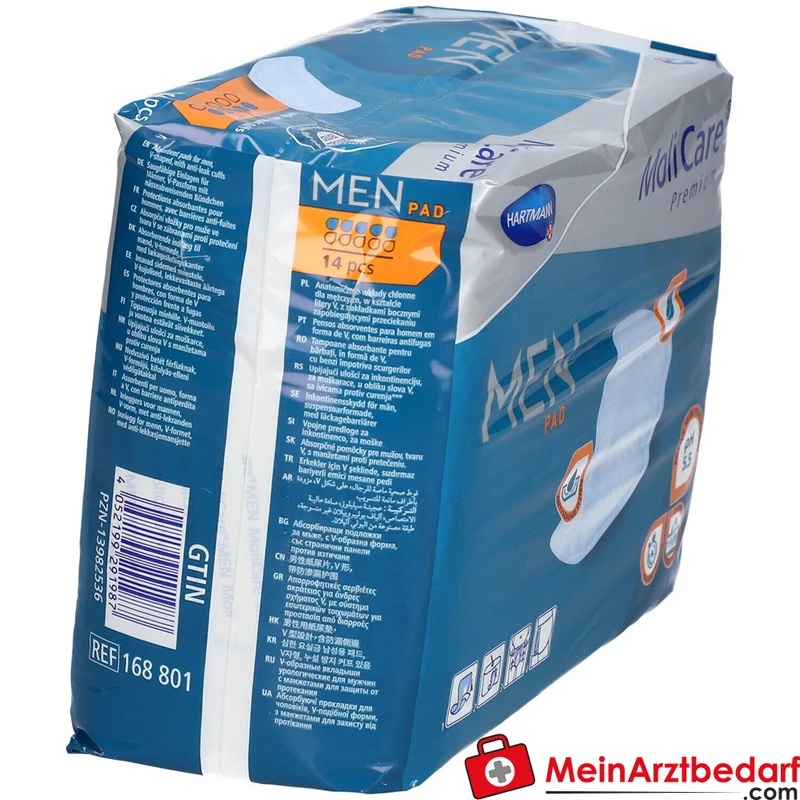 MoliCare Premium MEN Einlagen 5 Tropfen für Herren