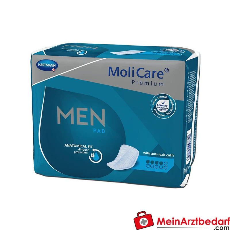 MoliCare Premium MEN Pad 4 Tropfen Einlage für Männer bei leichter bis mittlerer Inkontinenz