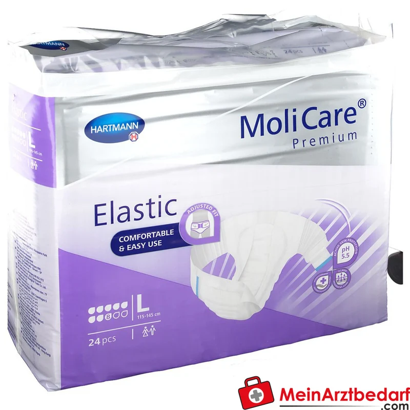 MoliCare Premium Elastic Slip 8 Tropfen Inkontinenz-Slip Gr. L 72 St.