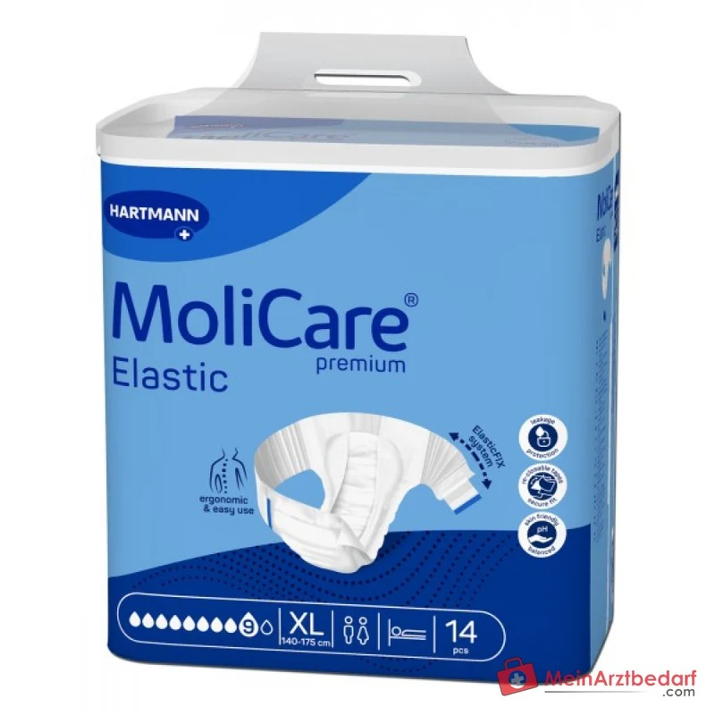 MoliCare Premium Elastic Slip 7 Tropfen Gr. XL Inkontinenzslip 14 Stück