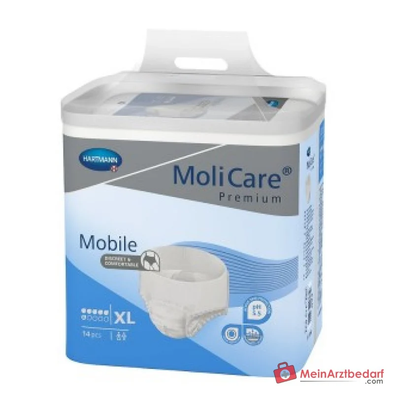 MoliCare Premium Elastic Slip 7 Tropfen Gr. XL Inkontinenzslip 14 Stück