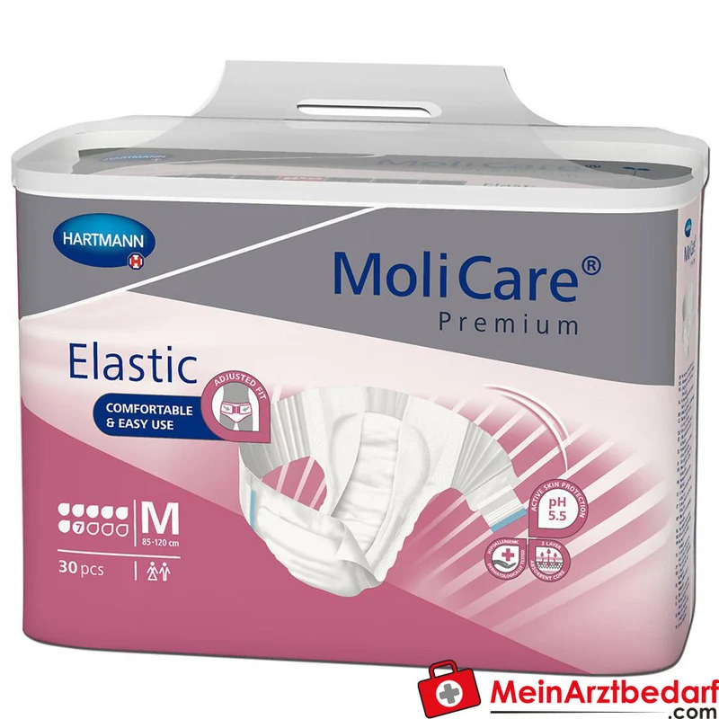 MoliCare Premium Elastic 7 Tropfen Slip Gr. M