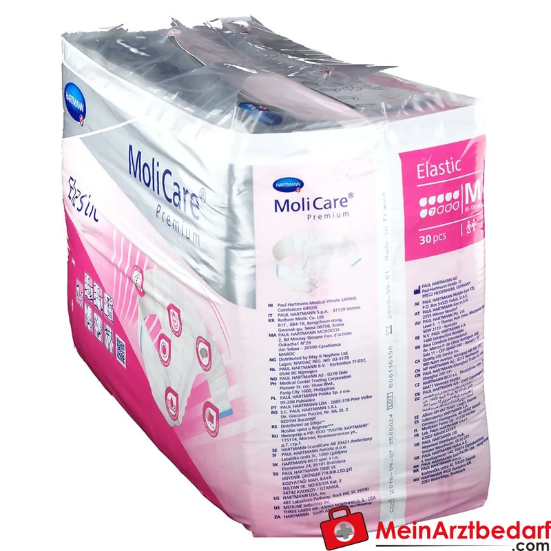 MoliCare Premium Elastic 7 Tropfen Slip Gr. M