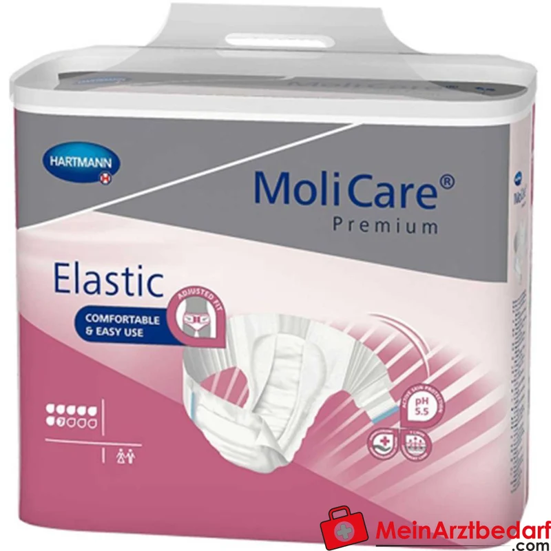 MoliCare Premium Elastic Inkontinenz-Slip 7 Tropfen Gr. L (115–145 cm)