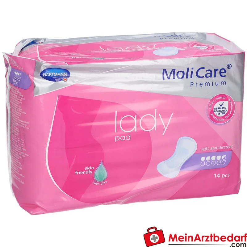 MoliCare Premium lady pad Inkontinenzeinlagen, 14 St.