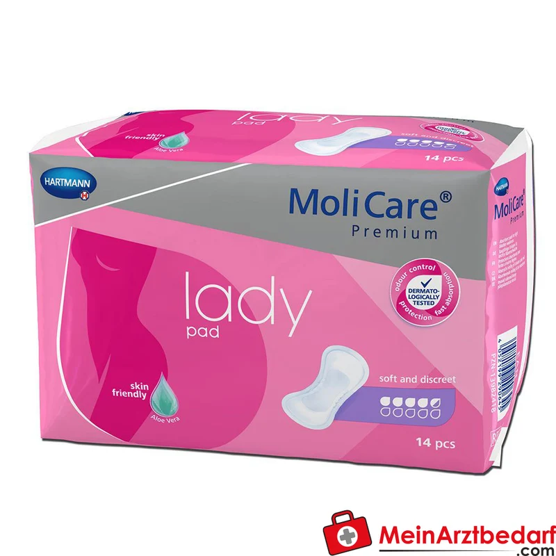 MoliCare Premium lady pad Inkontinenzeinlagen, 14 St.