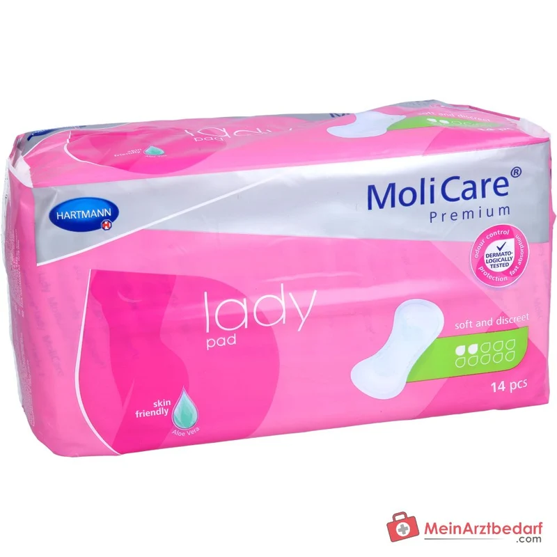 Hartmann MoliCare Premium lady pad 2 Tropfen Inkontinenzeinlagen, 252 St.