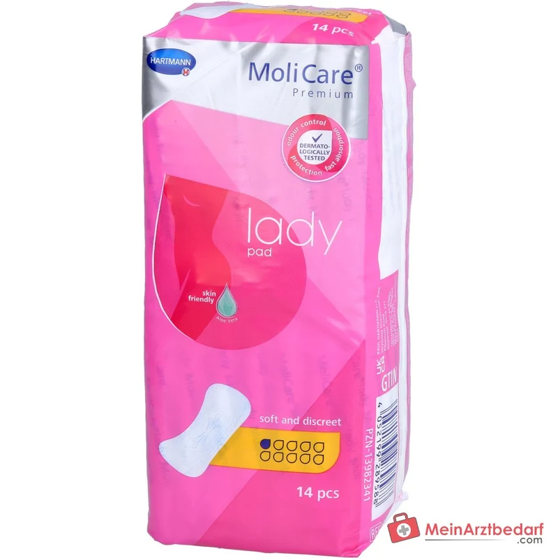 HARTMANN MoliCare Premium lady pad 1 Tropfen Inkontinenzeinlagen, 168 St.
